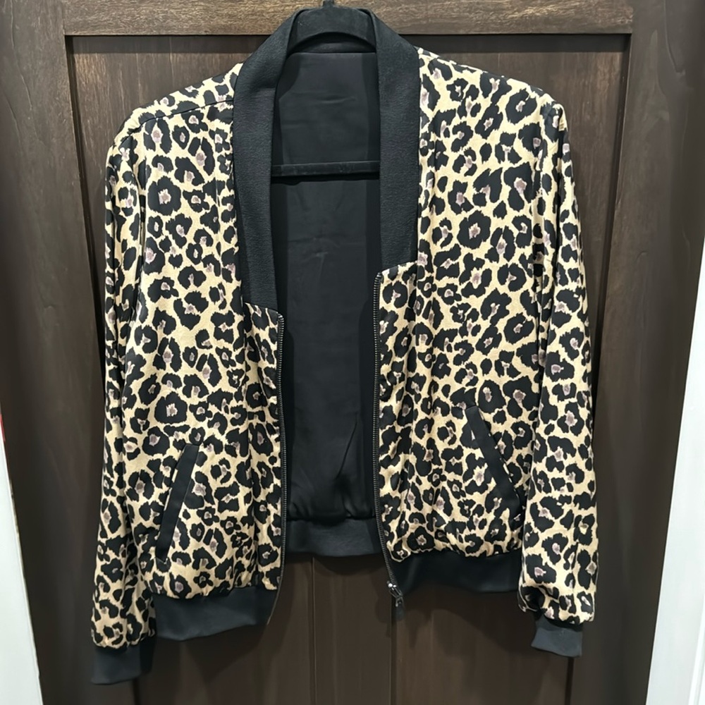 Stella & Dot Reversible Bomber Jacket